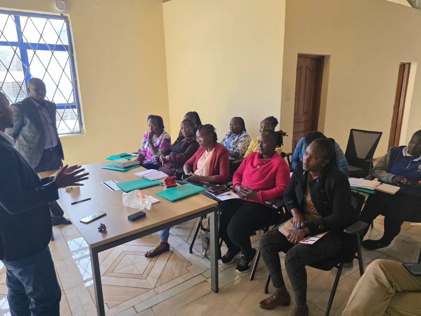 Facilitated group training session
